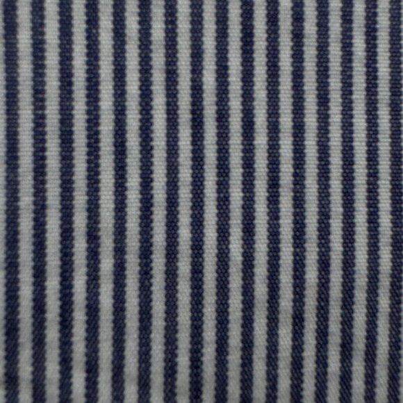 Eton Button Up Shirt Long Sleeve Men Cotton Striped Blue Contrast Non Iron 16.5 - Picture 12 of 16
